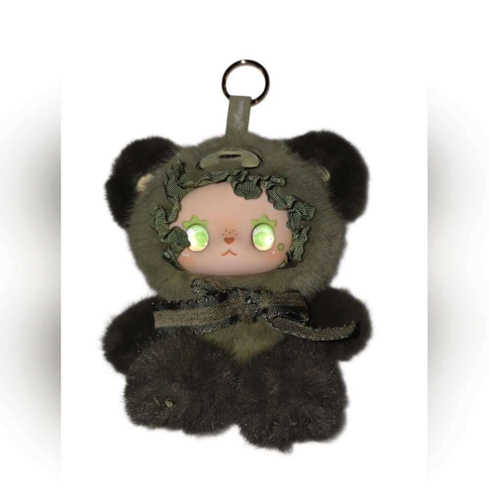 LOVELY EMMA Bear Alliance Series Plush Pendant - Pesto Mini Ball